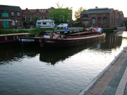 Old buildings opposite Trencherfield Mill