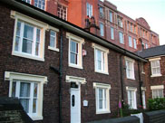 Trencherfield Mill imposing Victorian property on the canal