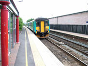 Second train drops us off at Adlington