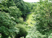 River/stream from aquaduct