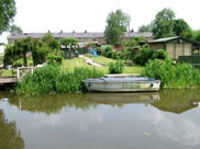 Canal Row cottages at Red Rock