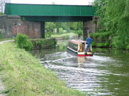 West Coast main line railway bridge at Bamfurlong