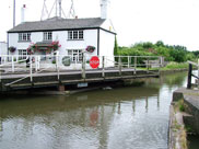 Spencer's swing bridge in action