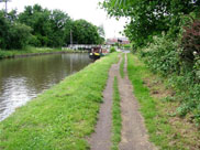 Approaching Glovers swing bridge (Bridge 33)