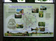 Adlington Circular Walk sign