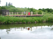 A swing bridge (scrap)