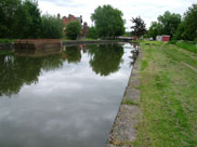 Approaching Plank Lane lift bridge