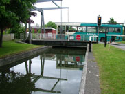 Plank Lane lift bridge