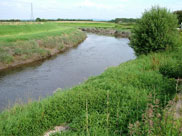 The River Douglas, much wider than at Wigan