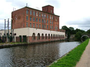 Derelict mill building in Blackburn