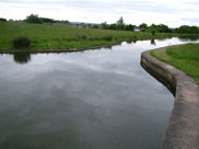 Canal narrows - possible old lock?