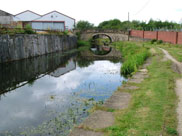 Approaching Foxhill Bank bridge (Bridge 111)