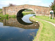 Welcome to Rishton sign at New Barn bridge (Bridge 109)