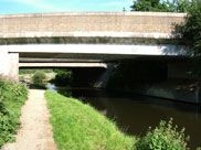 Bridge 104AA runs parallel to Whitebirk bridge