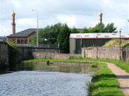 Approaching Sour Milk Hall bridge (Bridge 104)