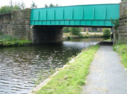 Finsley Gate bridge (Bridge 130E), start of our walk