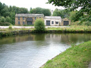 Old canalside buildings in Burnley