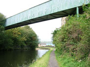 Large walkway connecting two old buildings