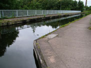 The M65 motorway viaduct