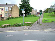 The path that leads to the other side of Gannow Tunnel