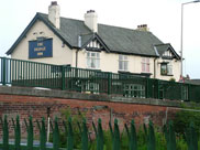 The Bridge Inn divides the two canals