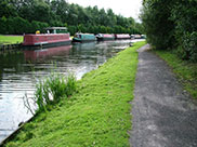 Knott's bridge moorings, Hapton