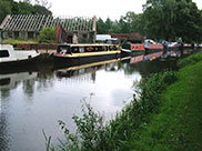 Lots of narrow boats