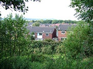 Houses at at Clayton-Le-Moors